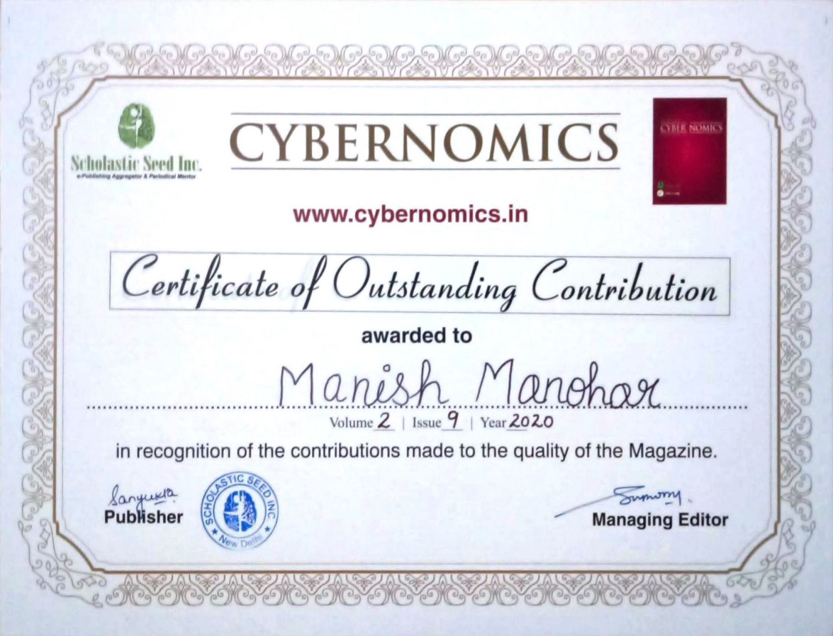 Cybernomics paper